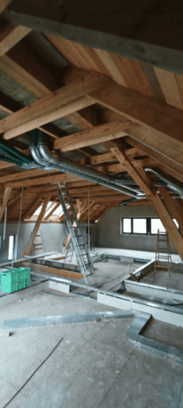 Kombinace plochých rozvodů pro rekuperaci | MABE system